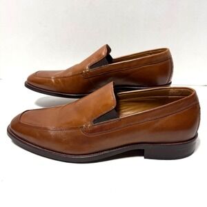 592548 NWT Johnston & Murphy Venetian Brown Loafer Shoes Men's Size 9 1/2‎